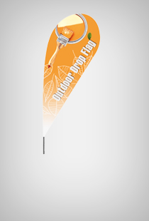 Outdoor Drop Flag