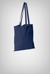 Tasche aus Baumwolle dunkelblau