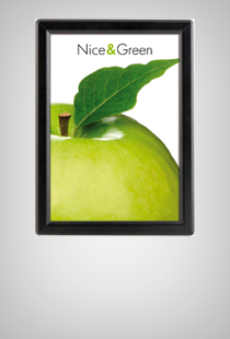 Opti Snap-Frame 14 mm schwarz