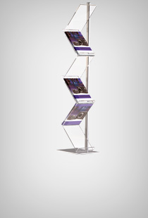 Zig-Zag Broschure Stand